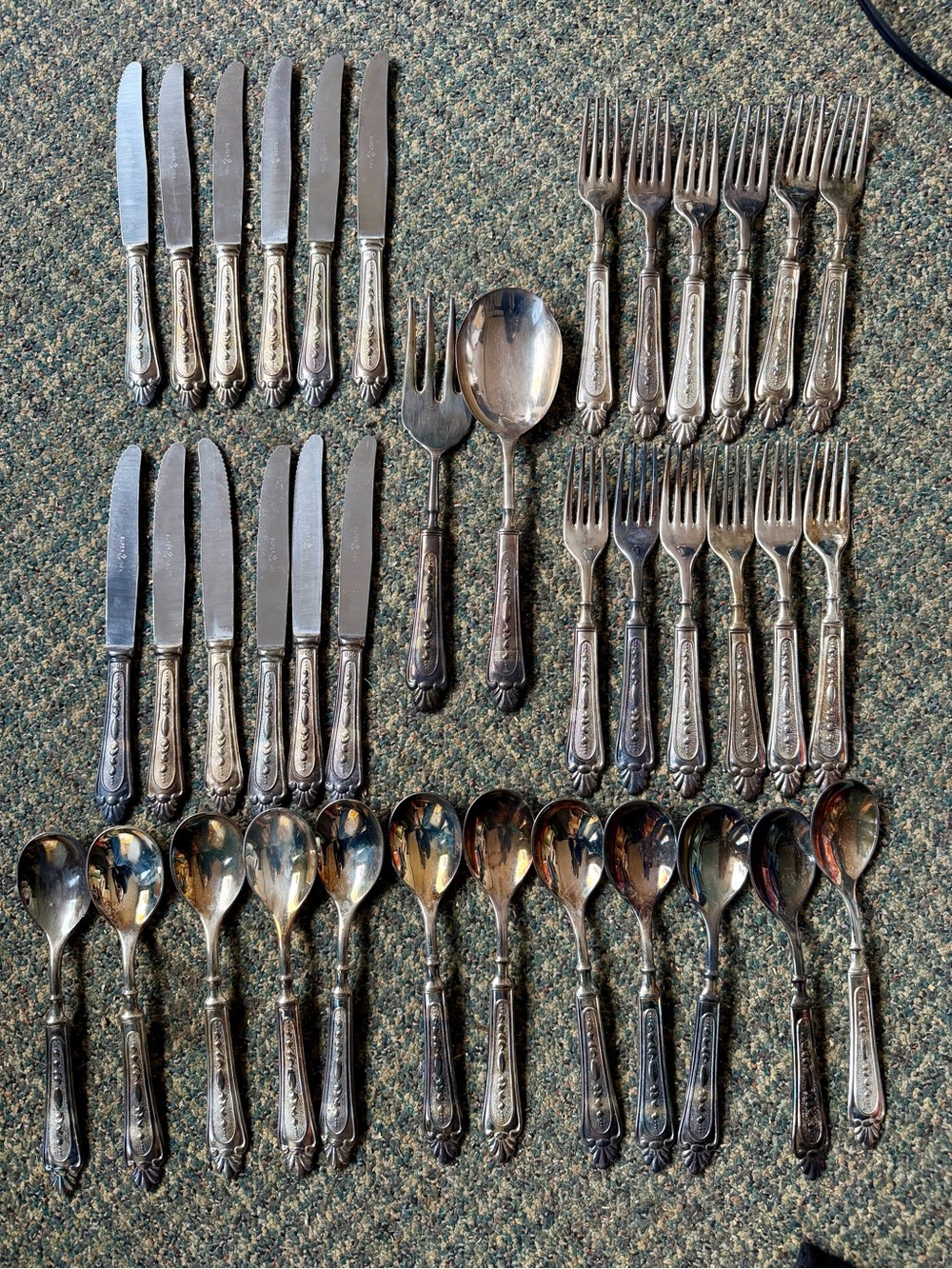 Vintage Silver PLATED Flatware